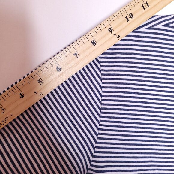 Johnnie O Polo Shirt Mens Small Striped Navy, White Ole Miss - Picture 8 of 10